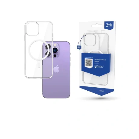 Husa Cover 3MK MagCase pentru iPhone 14 Pro Transparent