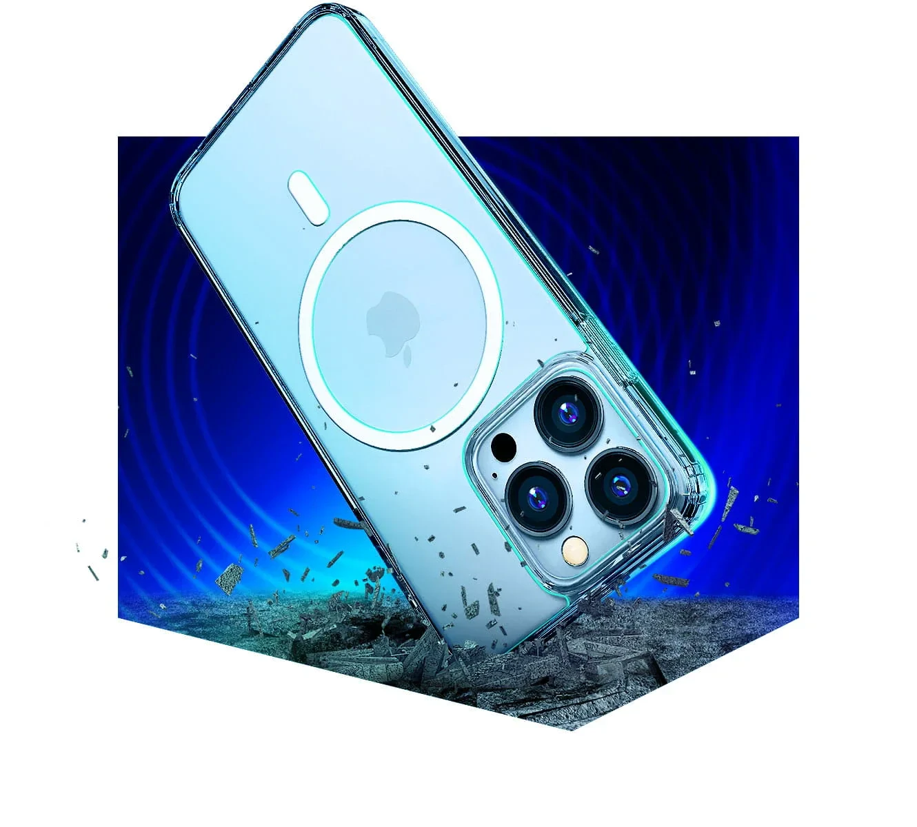 Husa Cover 3MK MagCase pentru iPhone 14 Pro Transparent