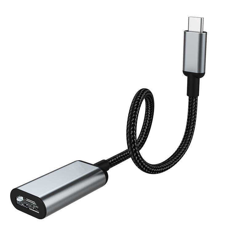 Convertor Date Hoco HB21 Type-C to HDMI Argintiu thumb