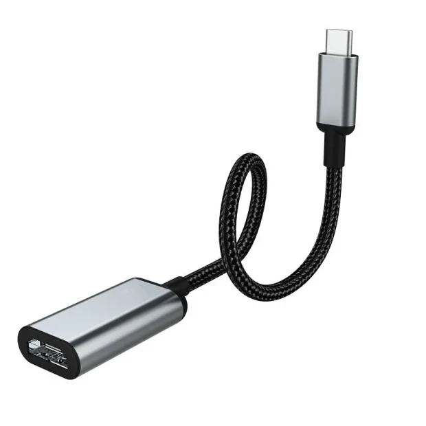 Convertor Date Hoco HB21 Type-C to HDMI Argintiu