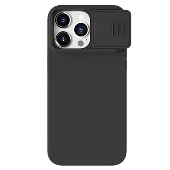 Husa Silicon Nillkin CamShield Silky Magnetic pentru iPhone 15 Pro Black thumb