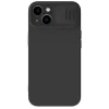 Husa Silicon Nillkin CamShield Silky pentru iPhone 15 Plus Black