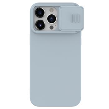 Husa Silicon Nillkin CamShield Silky pentru iPhone 15 Pro Max Star Grey thumb