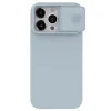 Husa Silicon Nillkin CamShield Silky pentru iPhone 15 Pro Max Star Grey