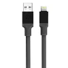Cablu Tactical Fat Man USB-A/Lightning 1m Gri