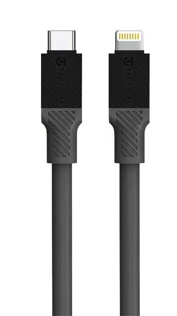 Cablu Tactical Fat Man USB-C/Lightning 1m Gri thumb