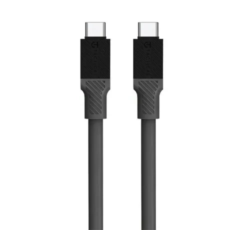 Bablu date si incarcare Tactical Fat Man Cable USB-C/USB-C 1m Grey