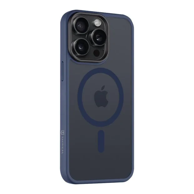 Husa Tactical MagForce Hyperstealth pentru iPhone 15 Pro Max Deep Blue