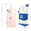 Husa Spate 3MK MagCase pentru iPhone 14 Plus/15 Plus Transparent