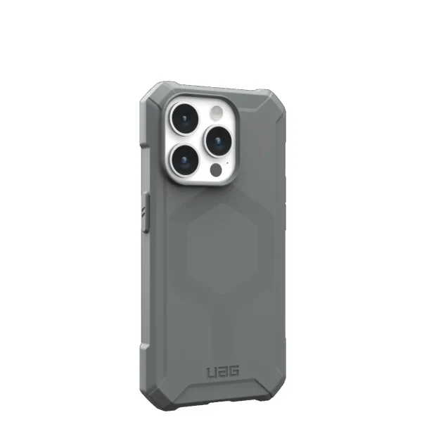 Husa UAG Essential Armor MagSafe pentru iPhone 15 Pro, Silver