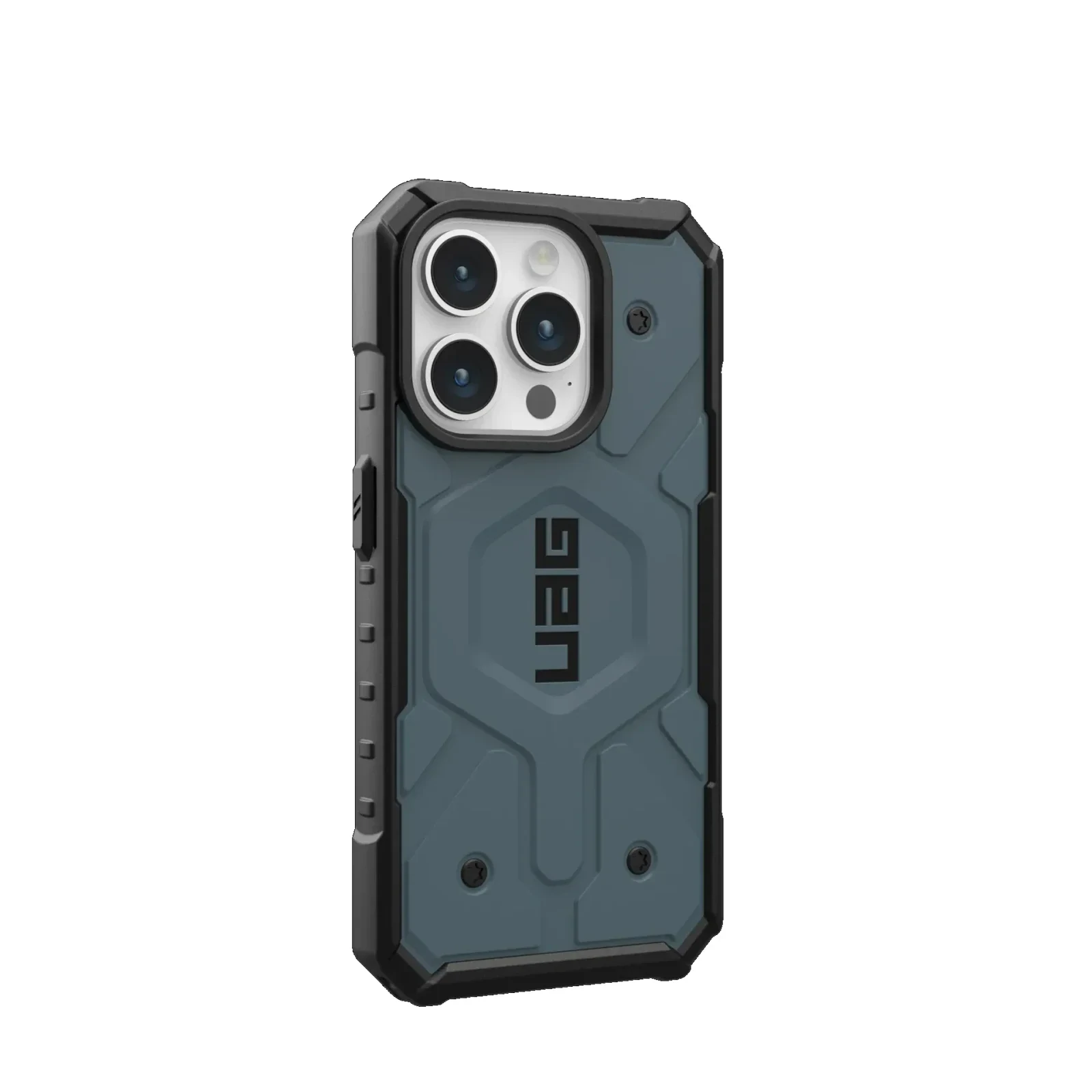 Husa UAG Pathfinder MagSafe pentru iPhone 15 Pro, Cloud blue