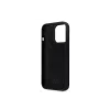 Husa Karl Lagerfeld Liquid Silicone Metal Ikonik pentru iPhone 15 Black