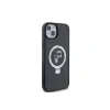 Husa Karl Lagerfeld Ringstand Karl and Choupette MagSafe pentru iPhone 15 Plus Black