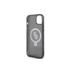 Husa Karl Lagerfeld Ringstand Karl and Choupette MagSafe pentru iPhone 15 Plus Black