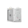 Husa Karl Lagerfeld Ringstand Karl and Choupette MagSafe pentru iPhone 15 White