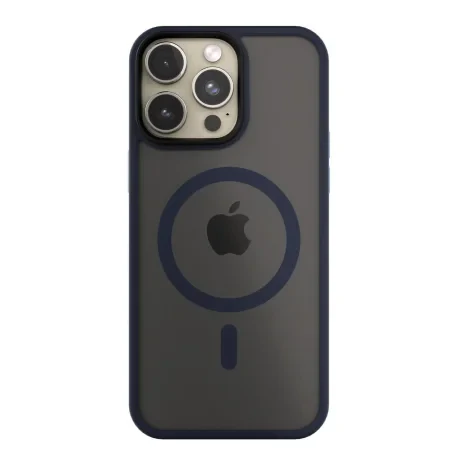 Husa Next One Midnight Mist Shield Case compatibila Magsafe pentru iPhone 15 Pro Max Negru