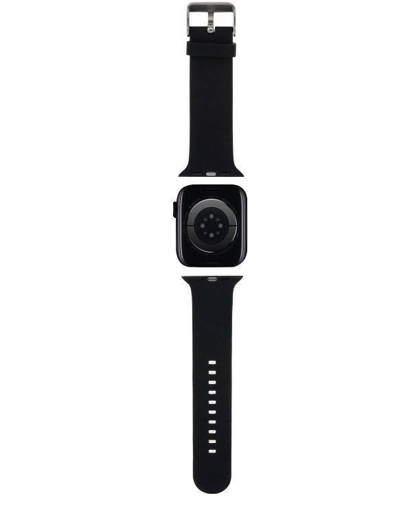 Curea de ceas Karl Lagerfeld Choupette Head NFT pentru Apple Watch 38/40 Black thumb