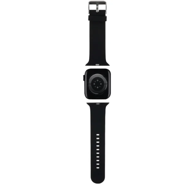 Curea de ceas Karl Lagerfeld Choupette Head NFT pentru Apple Watch 38/40 Black