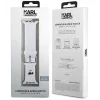 Curea de ceas Karl Lagerfeld Choupette Head NFT pentru Apple Watch 38/40 White