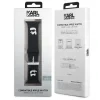 Curea de ceas Karl Lagerfeld Karl and Choupette Head NFT pentru Apple Watch 42/44 Black