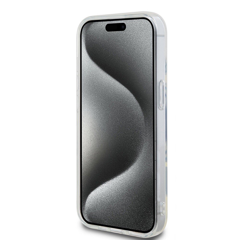 Husa Karl Lagerfeld IML Ikonik MagSafe pentru iPhone 15 Transparent thumb