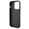 Husa Karl Lagerfeld Saffiano Grip Stand Metal Logo pentru  iPhone 15 Pro Max Black