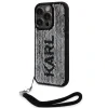 Husa Karl Lagerfeld Sequins Reversible pentru iPhone 15 Pro Max Black/Silver