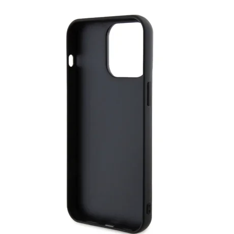 Husa Karl Lagerfeld 3D Rubber Karl and Choupette pentru iPhone 15 Pro Black