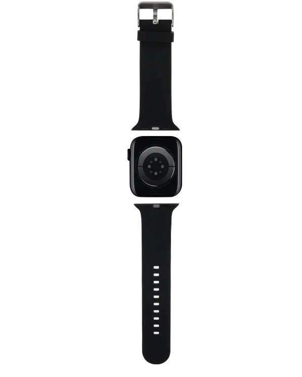 Curea Karl Lagerfeld Karl and Choupette Head NFT pentru Apple Watch 38/40 Black