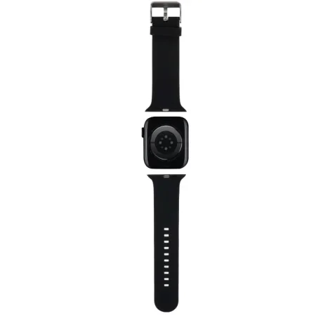 Curea Karl Lagerfeld Karl and Choupette Head NFT pentru Apple Watch 38/40 Black
