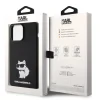 Husa Karl Lagerfeld Liquid Silicone Choupette NFT pentru iPhone 15 Pro Black
