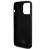 Husa Karl Lagerfeld Liquid Silicone Choupette NFT pentru iPhone 15 Pro Black