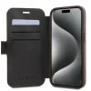 Husa Guess PU 4G Metal Logo Book Pouzdro pro iPhone 15 Pro Brown