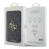 Husa Guess PU Leather 4G Metal Logo Book Pouzdro pro iPhone 15 Plus Grey