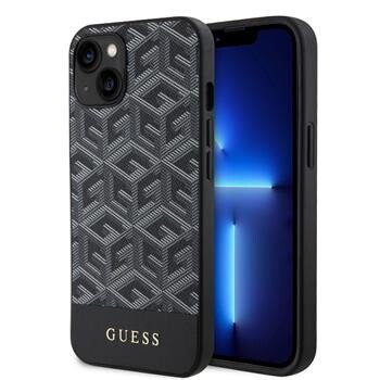 Husa Guess PU G Cube MagSafe pentru iPhone 15 Black thumb