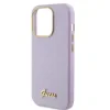 Husa Guess PU Glitter Full Wrapped pentru iPhone 15 Pro Lilac