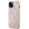 Husa Guess PU G Cube MagSafe pentru  iPhone 15 Pink
