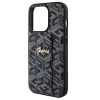 Husa Guess PU Grip Stand G Cube pentru iPhone 15 Pro Max Black