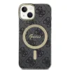 Husa Guess IML 4G MagSafe pentru iPhone 15 Black