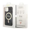 Husa Guess IML 4G MagSafe pentru iPhone 15 Black