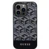Husa Guess PU G Cube MagSafe pentru iPhone 15 Pro Black