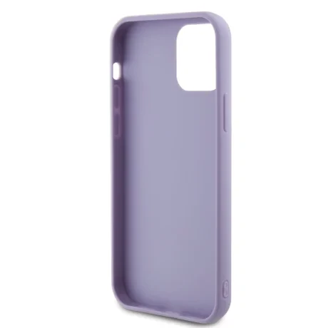 Husa Guess Sequin Script Logo pentru iPhone 12/12 Pro Purple