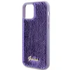 Husa Guess Sequin Script Logo pentru iPhone 12/12 Pro Purple