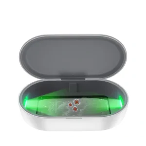 Incarcator wireless cu functie de sterilizare si aromaterapie, Hoco DCW01 Alb