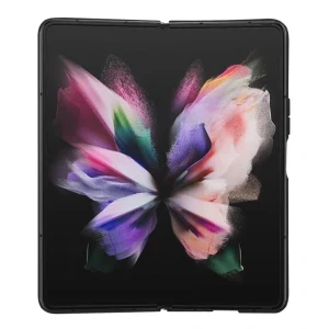 Husa Guess 4G PU Leather Triangle pentru Samsung Galaxy Z Fold 5 Black thumb