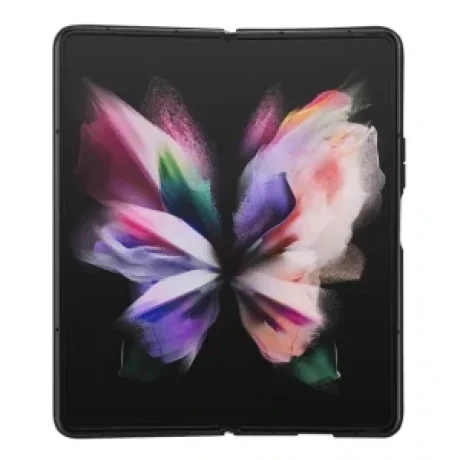 Husa Guess 4G PU Leather Triangle pentru Samsung Galaxy Z Fold 5 Black