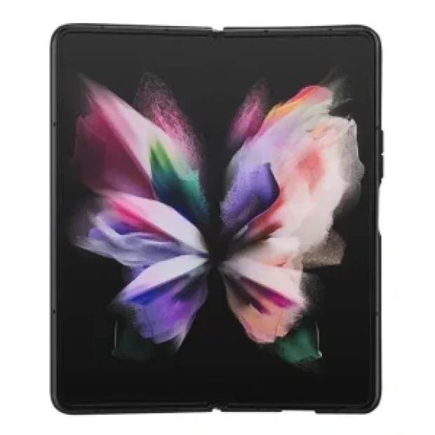 Husa Guess 4G PU Leather Triangle pentru Samsung Galaxy Z Fold 5 Black