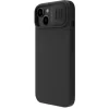 Husa Silicon Nillkin CamShield Silky pentru iPhone 15 Plus Black