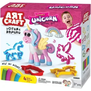 Art Craft Plastilina Set 3D Unicorn