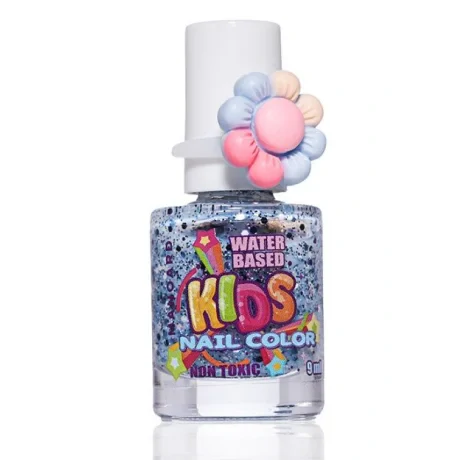 Oja Copii Pe Baza De Apa9 Ml, Manoard Blue Glitter